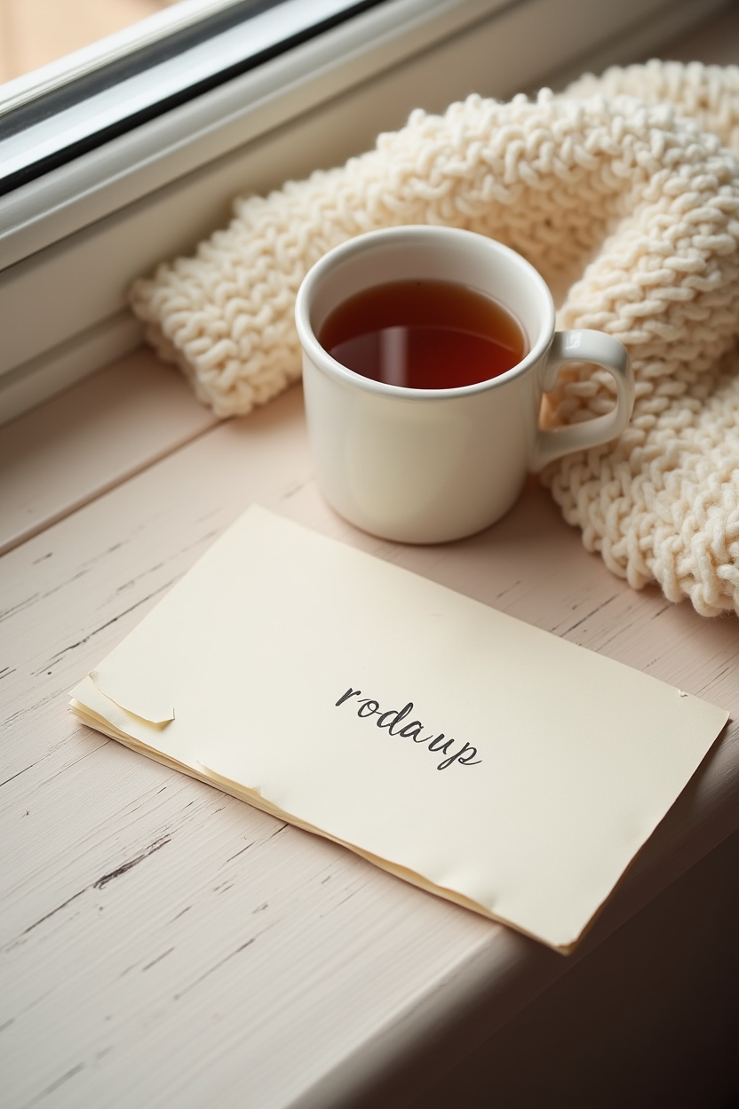 signs catastrophizing is holding you back after disappointment — half-full ceramic mug with a visible lip stain — morning after a relationship disappointment implied by a lone, half-drunk mug and a folded note — intimate still-life flat-lay